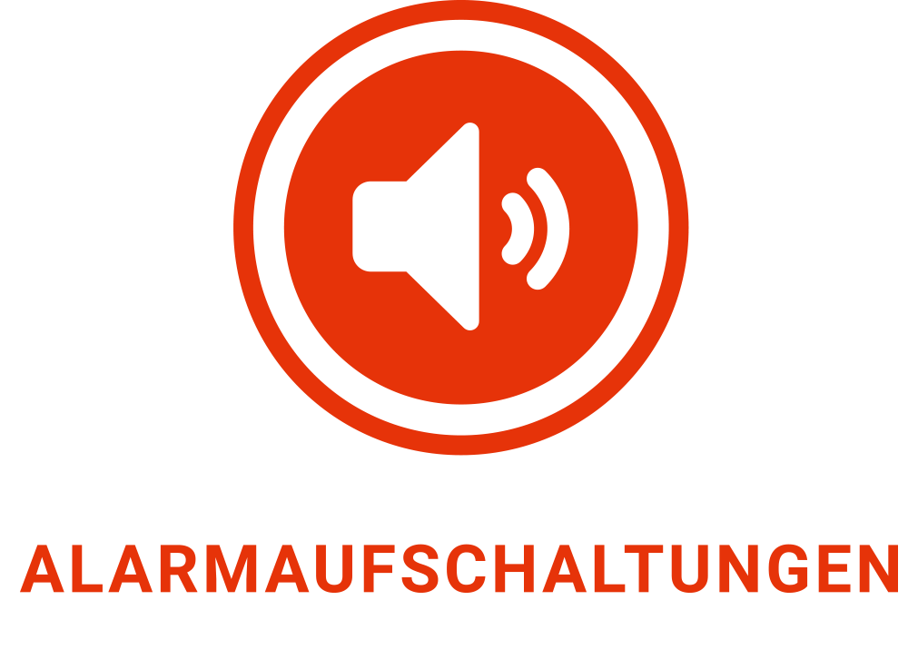 Icon Alarmaufschaltungen rot - Rupprecht Alarmruf-Wachzentrale GmbH, Philipp-Reis-Straße 6, 59065 Hamm, Telefon 02381 - 67 50 55