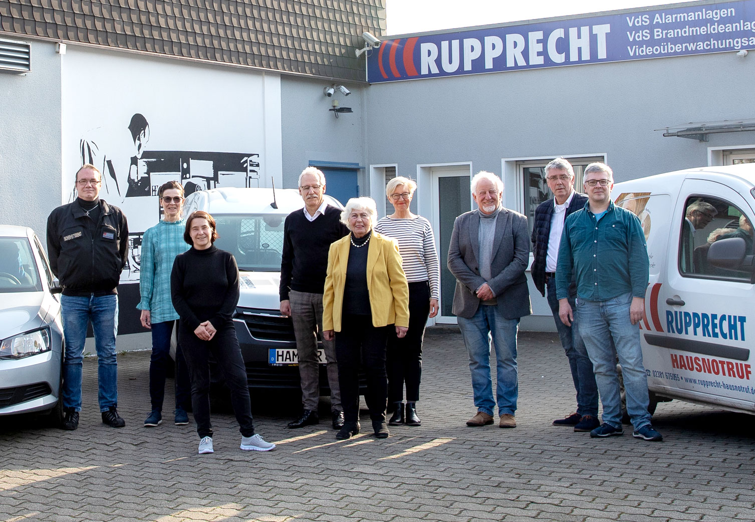 Mitarbeiter - Rupprecht Alarmruf-Wachzentrale GmbH, Philipp-Reis-Straße 6, 59065 Hamm, Telefon 02381 - 67 50 55